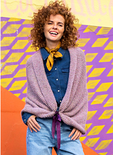 Garter Stitch Wrap