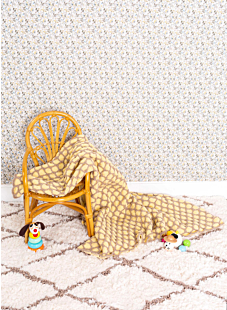 Two-colored blanket 100 x 120 cm (40 x 47 in)