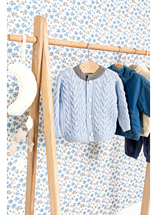 Cabled cardigan