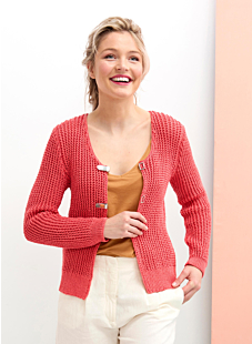 Long sleeve cotton cardigan