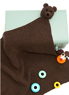 Teddy bear blanket