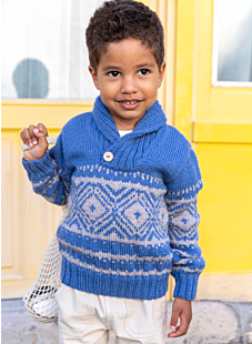 Intarsia sweater