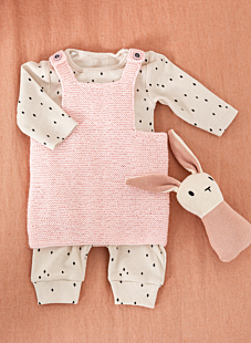 Tunic in garter stitch Céline