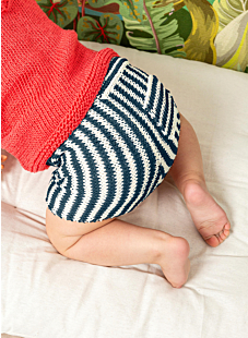 Back pocket baby shorts Calypso