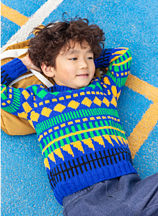 Jacquard sweater