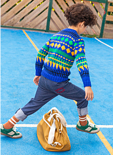 Jacquard sweater