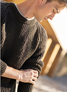 Ribbed raglan sweater Basile