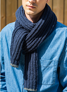Bicolor scarf Manu