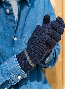Bicolor gloves Marvin