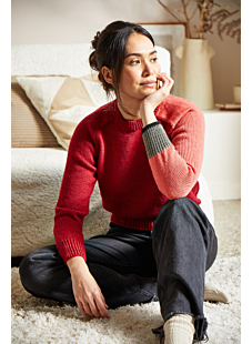 Iris hammer-sleeve jumper