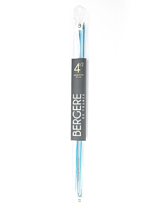 Straight needles, coloured aluminium, 4.5 mm - 40 cm