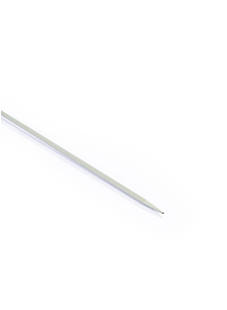 Double-pointed needles (5-pack), grey aluminium, 2.5 mm - 40 cm