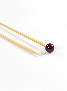 Straight needles, bamboo, 2.5 mm - 33 cm