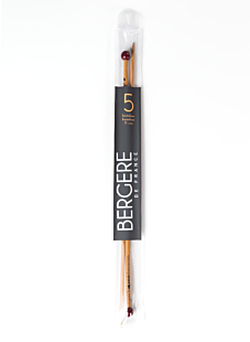 Straight needles, bamboo, 5 mm - 33 cm