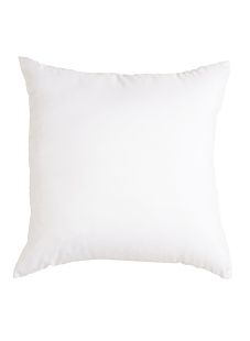 50 cm x 50 cm feather-effect cushion insert