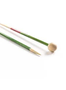 35 cm Mikado maplewood 4.5 mm straight needles