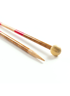 35 cm Mikado maplewood 7 mm straight needles