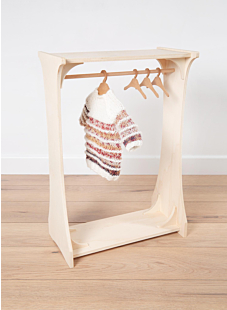 Wooden wardrobe kit, 25 x 36 cm