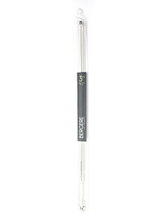 Straight needles, grey aluminium, 3.5 mm - 50 cm