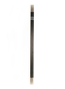 Double-pointed needles, carbon fibre, 2 mm - 20 cm