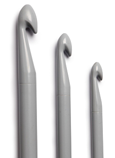 Large gauge crochet hooks, 17 cm n°20