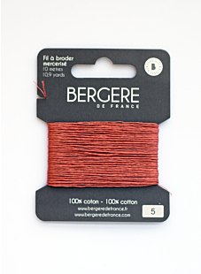 Warbler embroidery thread, 10 metres, Bergère de France