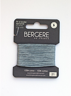 Haze embroidery thread, 10 metres, Bergère de France