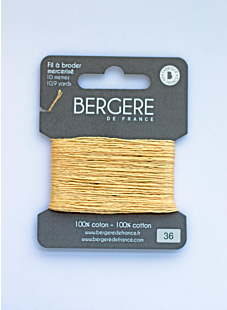 Sunrise embroidery thread, 10 metres, Bergère de France