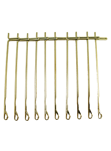 Lot de 5 aiguilles  métal pour machine à tricoter, LK150
