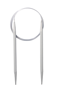 Circular needles, aluminium, 4 mm - 80 cm