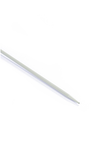 Double-pointed needles (5-pack), grey aluminium, 3.5 mm - 20 cm