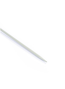 Double-pointed needles (5-pack), grey aluminium, 4 mm - 20 cm