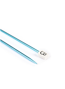 Straight needles, coloured aluminium, 3 mm - 30 cm