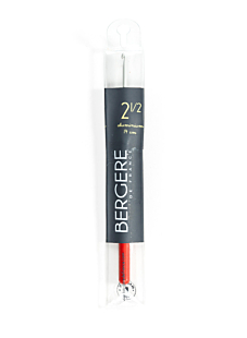 Aluminium crochet hooks with handles, 2.5 mm - 14 cm