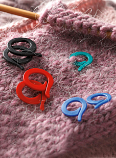 Pack of 48 round stitch markers