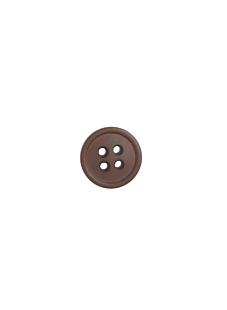 Pack of 34 brown buttons - Ø 18 mm