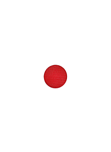 Pack of 6 Shank Buttons red