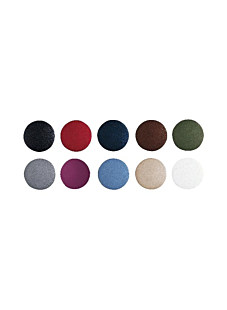 Pack of 7 shank buttons - Khaki - 18 mm