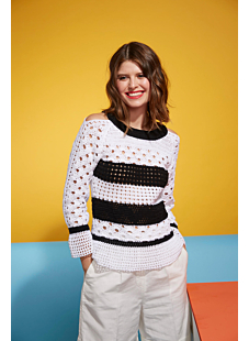 openwork sweater
