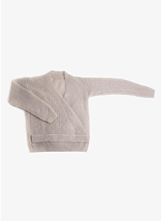 Ribbed cross-over top