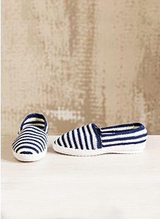 Crochet espadrilles