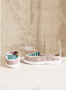 crochet moccasins