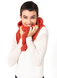 Textured snood