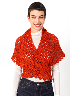 Crochet shawl