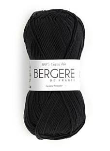 100 % COTON BIO NOIR