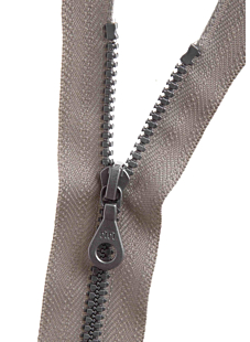 Fermeture séparable GRIS CLAIR 55 cm