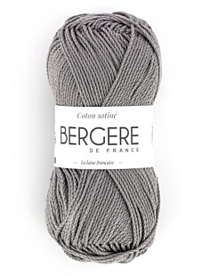 COTON SATINE GRIS