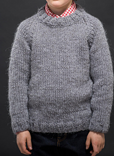 Round Neck Raglan Sleeve Sweater