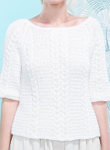 Special Issue ORILIS  #2 3/4 sleeves sweater