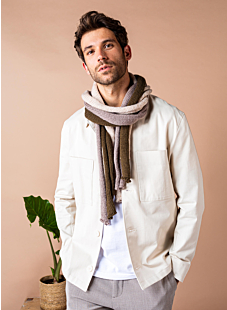 3 thin scarves